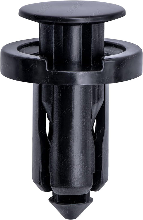 Rexka 25pcs Splash Shield Under Cover Mud Guard Wheelhouse Liner Bumper Cover Push Type Retainer Clip for Nissan 01553-09241 240SX Maxima Subaru F...