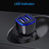 USB Car Charger,5Pack 2.4A Dual Port USB Cigarette Lighter Car Phone Charger Plug Car Adapter for iPhone 15 14 13 12 SE 11 Pro Max, Samsung Galaxy...