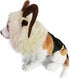 Funny Pet Reindeer Moose Costumes for Dog, Cute Furry Pet Wig for Halloween Christmas, Pet Clothing Accessories (Goat, Size M)...