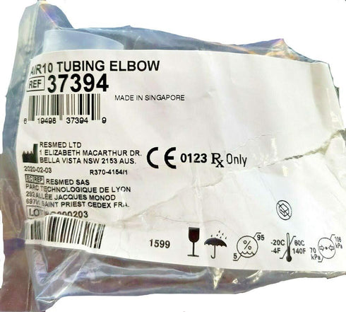 AirSense10 Tubing Elbow, Res Med OEM# 37394...