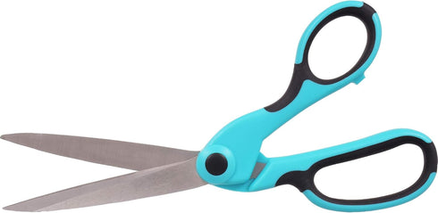SINGER 00562 9-1/2-Inch ProSeries, Heavy Duty Bent Sewing Scissors, Teal - For Cutting Fabric, Denim, Paper & More (Three-Pack)...