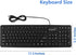 sungwoo Foldable Silicone Keyboard USB Wired Standard Keyboard Waterproof Rollup Keyboard for PC Notebook Laptop, Full Size (Black)...
