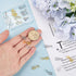 1 Box 30Pcs Jewelry Pinch Bails Snap Bail Hook Pinch Clip Hollow Leaf Curved Clasp Brass Bead Pendant Connector Clips for Jewelry Making Clasps Su...