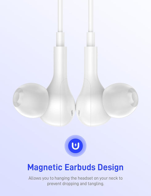 USB C Headphones for Apple iPhone 15 Plus iPad/Google Pixel 8 8A 7 Pro 7A/ Samsung Galaxy S24 S23 S22 S21 Ultra Android Earbud Wired Type C Earpho...