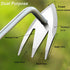 Weed Puller with M-Shape Claw Weeding Artifact Uprooting Weeding Tool Dandelion Puller Tool Gardening Hand Weeder Tool Weed Remover Tool for Yard ...