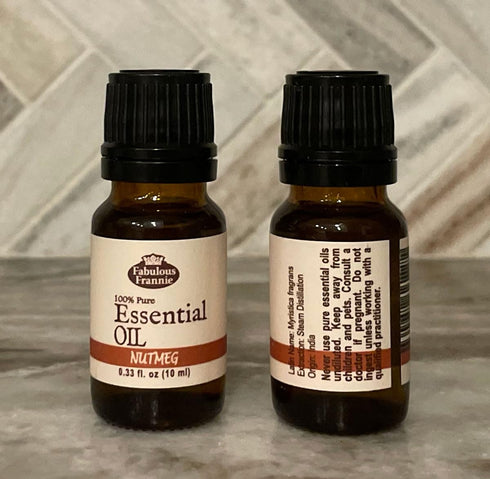 Fabulous Frannie Nutmeg 100% Pure, Undiluted Essential Oil 10ml (Pack of 1)...