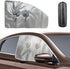Portable Air Conditioner Window Kit - Car Window Vent Seal Kit for AC Air Conditioner/Dryer, Fits Most Sedans SUV and MPV CRV SRV - Keeps Vehicle ...