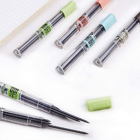 3pcs 2.0mm Mechanical Pencil with 18pcs Black Lead Refills, Automatic Pencils Press Mechanical Pencil for Writing,Draft Drawing Crafting Art Sketc...