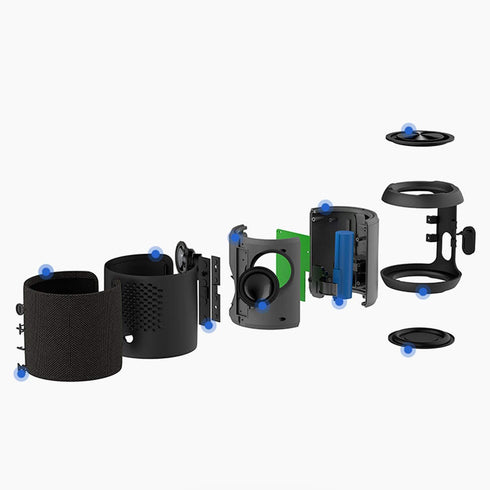 Bluetooth Speakers, 20W Portable Speaker Loud Stereo Sound, Rich Bass IPX6 Waterproof, 16 Hour Playtime, Built-in Mic, Wireless Speaker with TF, A...