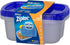Ziploc Large Rectangle 9 Cup Containers with Lids, 2 Count...