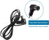 FM Antenna for Indoor Stereo Receiver 75 Ohm FM Radio Antenna with Adapter for FM Radio Bluetooth Stereo Receiver Music System Indoor Digital HD R...