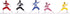 Jada Toys Power Rangers 1.65" Die-cast Metal Collectible Figures 20-Pack, Toys for Kids and Adults, Silver...