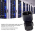 JSER IEC Male C14 to Up Direction Right Angled 90 Degree IEC Female C13 Power Extension Adapter 220V 10A Max...