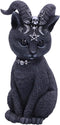 Nemesis Now Figurine Decor, Detailed Hand-Painted Polyresin, Black - Pawzuph Horned Gothic Satanic Cat...