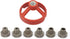 Drill , Vertical Drilling Fixture Woodworking Tool, 5/6/7/8/9/10mm Drill Press Jig Drill Bushings for Electric Power Hand Drill...