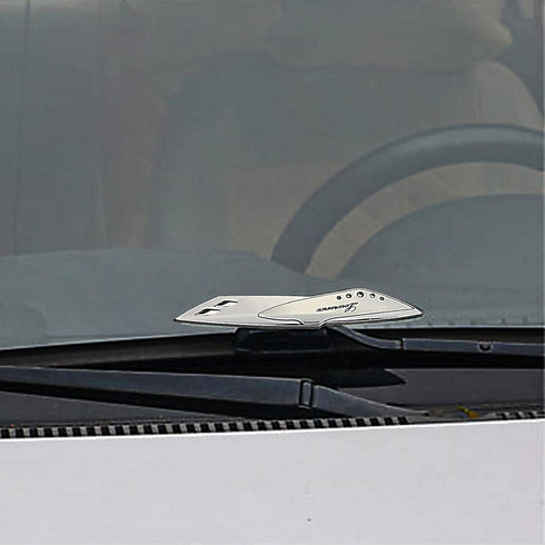 2 PCS Car Wiper Plus Pressure Pads Fixed Wind Wipes Wiper Plus Chip Decoration Wing, Windshield Wiper Blade, Automotive Replacement Windshield Wip...