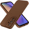 Samsung Galaxy a15 5g Case: Liquid Silicon Protective Military Grade Armor Samsung a15 Case, Heavy Duty Protection Phone Cases (Brown)...
