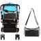 Baby Stroller Organizer Bag for Mom also Converts to a Stylish Shoulder Bag | BONUS Changing Pad | TWO Cup Holders | Mesh Pocket for iPhones, iPad...