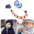 10 Clean Food Grade Transparent Silicone Adapter Rings Holder for Button Style Maam Dummy Baby Pacifier Soother Teething Ribbon Clip...