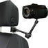 Car Headrest Camera Mount for GoPro/Insta 360 / DJI OSMO/AKASO/Video/DSLR Camera, 1.57 inch Diameter Base 10 inch Length Magic Arm, Aluminum Alloy...
