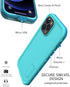 Diverbox Design for iPhone 12 Pro Max Waterproof Case with Kickstand, Durable Shockproof Phone Case Cover with Built in Screen Protector for iPhon...