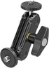 ULANZI Magic Arm with Double Ballhead 1/4" Screw, Compatible with Universal Monitor Mount for Camera, Video Shooting Photography Accessories Micro...