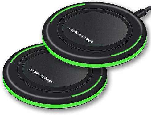 Wireless Charger 10W Qi Fast Wireless Charging Pad,7.5W Compatible with iPhone 11,11 Pro,11 Pro Max,Xs Max,XR,XS,X,8,8 Plus,10W for S10,S10+,S9,S8...