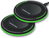 Wireless Charger 10W Qi Fast Wireless Charging Pad,7.5W Compatible with iPhone 11,11 Pro,11 Pro Max,Xs Max,XR,XS,X,8,8 Plus,10W for S10,S10+,S9,S8...
