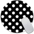 Mouse Pad Polka Dots Mouse Pad Dot Mouse Pad Office Mouse Pad Personalized Mouse Pad Desk Accessories Mouse Pad Round MousePad 7.9 x 7.9 x 0.12 In...