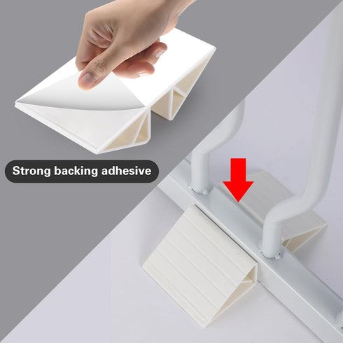 8 PCS Support Feet for Pet Gate Plastic Triangle Reinforcement Fitting Stable Isolation Fence Gate Free Standing Pet Gate Dog Panel Fence Panels f...