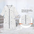 Long Sleeve Sleep Sack, 100% Cotton Baby Sleeping Bag 0-18 Months Baby Wearable Blanket Super Soft Temp Regulating Premium Infant Toddler Kids Sle...