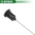 Motoforti Engine Oil Dipstick Indicator, Oil Dipstick Replacement, for Dodge Challenger 2008-2012, Metal Plastic, Black...