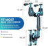 2022 Rotatable and Retractable Car Phone Holder - Rear View Mirror Phone Holder, Car Phone Holder Mount 360-degree Rotation Adjustment, Easy to In...