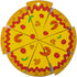 Place Mat Pizza Shape Trivet Mat Heat Resistant Table Pad for Hot Pots Pans Dishes...