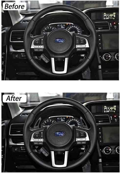 CKE Compatible with Subaru Crosstrek Forester Outback Impreza Legacy Ascent WRX BRZ Scion FR-S GT86 Accessories Car Paddle Shifter Extension Shift...
