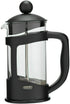 Classic Continental 350ml Black Cafetière – Premium Manual 3 Cup French Press Coffee Maker with Toughened Shockproof Glass Pot and Plunger Filter ...