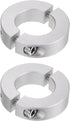 2pcs Double Split Shaft Collar for 25mm Shaft Set Screw Clamp-On Collars, 45mm OD, 12mm Width, for Stoppers, Position, Hold Timing Pulleys, Machin...