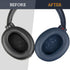 SOULWIT Earpads for Sony WH-XB900N/WH-CH710N(WHCH710N WHCH710 CH710)/WH-CH720N(WHCH720 CH720)/WH-RF400(WHRF400)/MDR-RF895RK Headphones, Ear Pads C...
