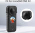 214 Lens Cap,Compact Silicone Durable Detachable Lens Protective Cap Cover Protector Replacement for Insta360 ONE X2 Camera,Antislip,Dropproof,Scr...