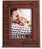 BELLA BUSTA- 3 Years of Marriage-3 years Down Forever to go-Engraved Leather Picture Frame (5 x 7 Vertical (Rawhide))...