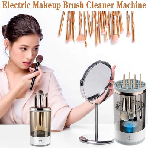 Electric Makeup Brush Cleaner Machine, Beauty Blender Cleaners, for All Size Cosmetic Beauty Makeup Brush Set, Eyeshadow, Blush Brush, Great gifts...