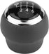 Qiilu 6 Speed Shift Knob, Car Gear Stick Shift Knob Head for Corolla Verso Auris Yaris 2007-2013 Black...