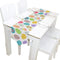 WOOR Double-Sided Easter Eggs Seamless Table Runner 13 x 70 Inches Long,Table Cloth Runner for Wedding Party Holiday Kitchen Dining Home Everyday ...