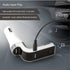 Bluetooth FM Transmitter for car, TIANSHILI Handsfree Bluetooth Receiver Car Kit with Mic/TF Card/USB Drive/AUX Play for iPhone,iPad and Other And...