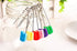 Kinteshun Baby Safety Pins,Kid Secure Clips Diaper Bib Nappy Pin with Safe Lock(50pcs,1.6 inches,7 Assorted Candy Colors)...