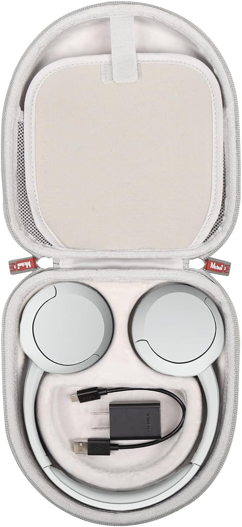 Mchoi Hard Case Suitable for Sony WH-CH520/510/JBL Tune 510BT/500BT Headphone, Waterproof Shockproof Travel Protective Case, Case Only,Gray...