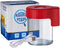 Magnifying Jar with Light, Light-Up LED Transparent Glass Air Tight Storage Jars Magnifying Viewing Jar (Red)...