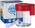 Magnifying Jar with Light, Light-Up LED Transparent Glass Air Tight Storage Jars Magnifying Viewing Jar (Red)...