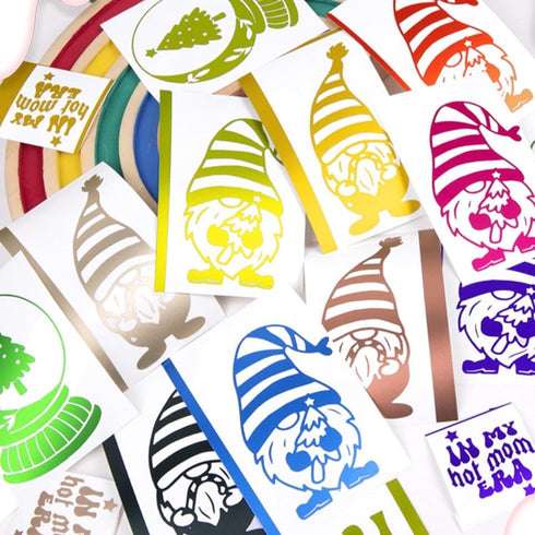 Matte Metallic Champagne Gold Permanent Vinyl Roll 12" x10ft Permanent Craft Vinyl for Signs Letters...