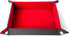 FanRoll by Metallic Dice Games Fold Up Velvet Dice Tray w/PU Leather Backing: Red, Role Playing Game Dice Accessories for Dungeons and Dragons...